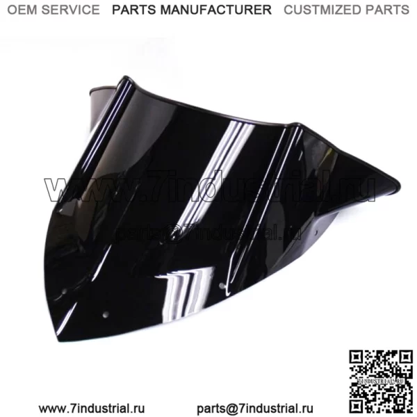 OEM низкое черное лобовое стекло для снегоходов 6606-702