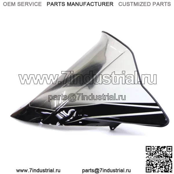 OEM лобовое стекло для снегохода Mid LXR с черным оттенком 8639-134 - Image 4
