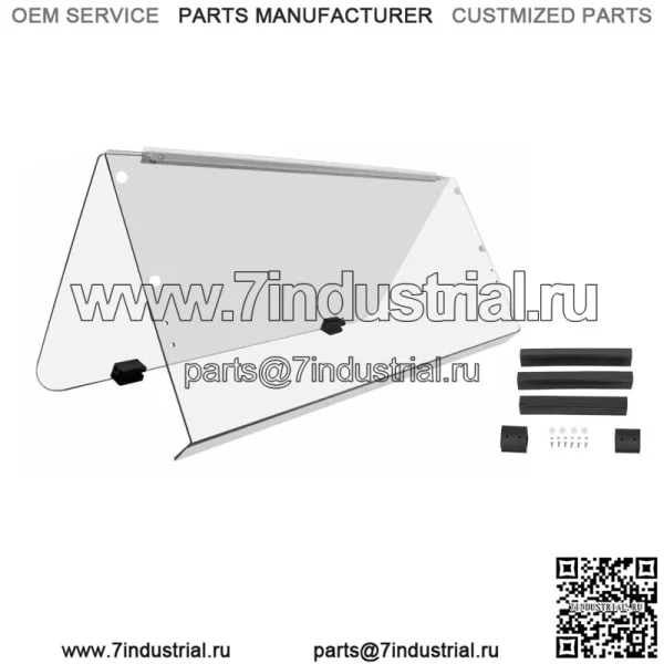 Прозрачное складное лобовое стекло для гольф-кара Yamaha G14 G16 G19 1995-2003 гг., часть ПК