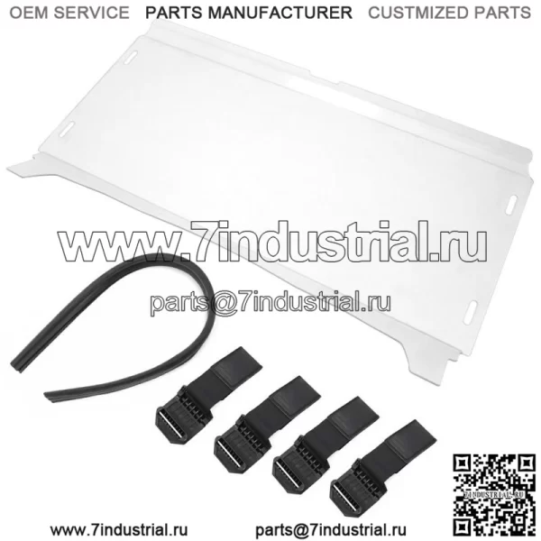 На 2014 2015 Kawasaki Teryx 800/Teryx4 полностью прозрачное лобовое стекло - Image 5