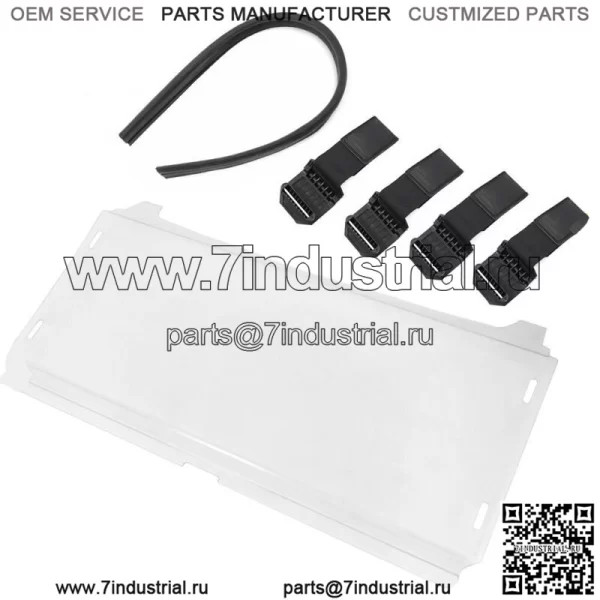 Переднее лобовое стекло UTV для Kawasaki Teryx 4 750 2012-2013/Teryx 4 800 2014-2015 - Image 2