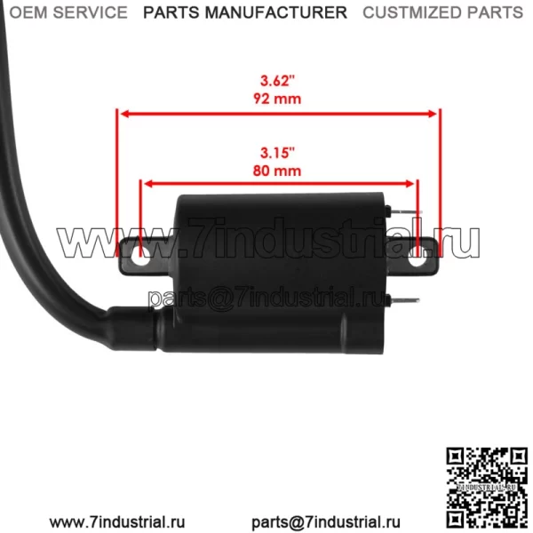 4VR-82320-00-00 4VW-82370-00-00 Катушка зажигания с крышкой свечи зажигания для Yamaha - Image 2