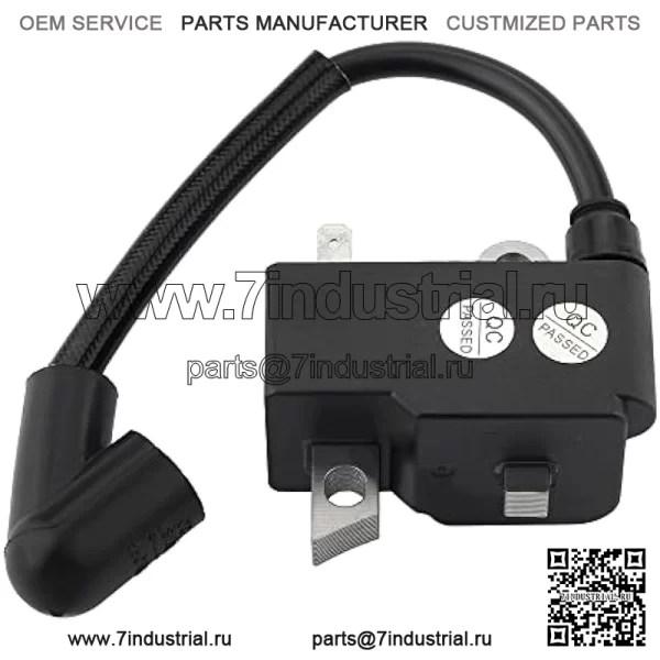 579638803 Модуль зажигания для бензопилы Husqvarna 435 435E 440 440E 445 445E 450 450E 435eII 440eII 445eII 450eII Заменяет 579638801 579638802 (после 2012 г.)
