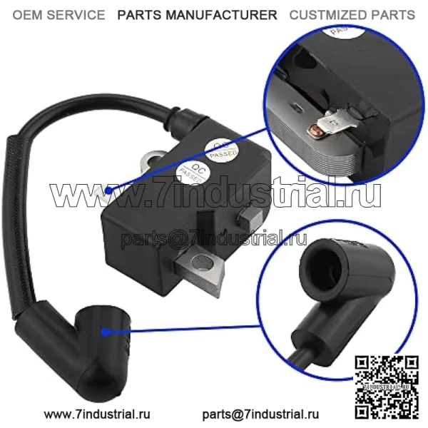 579638803 Модуль зажигания для бензопилы Husqvarna 435 435E 440 440E 445 445E 450 450E 435eII 440eII 445eII 450eII Заменяет 579638801 579638802 (после 2012 г.) - Image 4