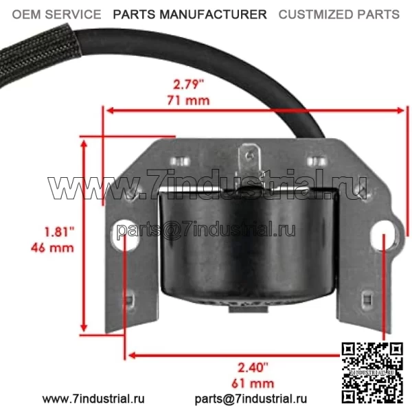 Катушка зажигания совместима с John Deere TH 6x4 Gator Gas/TS 4x2/TX 4x2 MIA11064 - Image 2