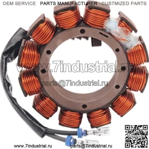 Статор магнитогенератора Drag Magneto 02-05 Harley FLT Touring Bagger Repl OEM 29987-02 (Для: Harley-Davidson)