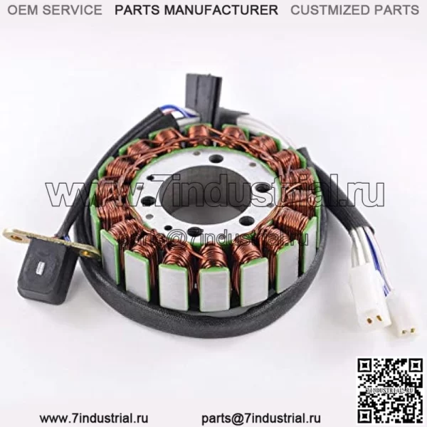 Замена статора генератора Yamaha FZR 600 / FZR 600 R 1989-1999 FZR600 FZR600R | OEM-замена № 3HE-81410-00-00 / 3HE-81410-01-00