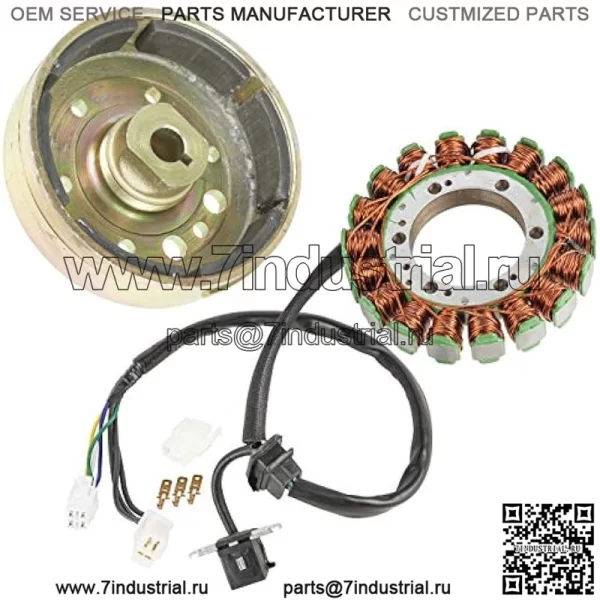 Ротор маховика статора, совместимый с Suzuki LT-F400 LTF400F Eiger 400 2x4 4x4 2002-2007