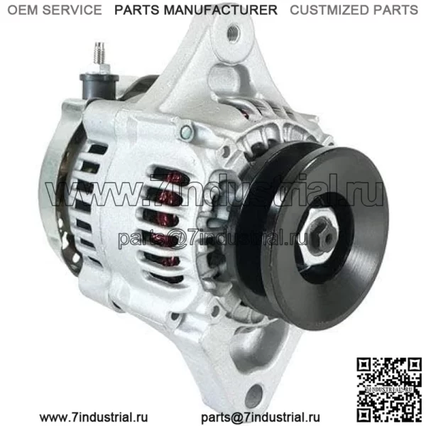Генератор - Denso Style (12356) подходит для John Deere 3038E 4300 4700 3420 4200 4600 3032E 4210 4610 3320 4400 3520 4410 3025E 4105 4510 3720 4500 3120 4310 4710 подходит для New Holland E27 E27BSR подходит для Yanmar
