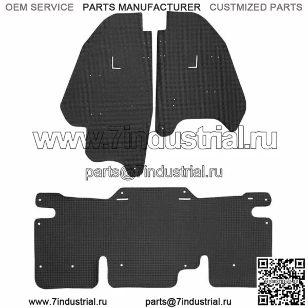 3 шт. для Honda Talon 1000R 1000X 1000X4 2019-2022, комплект пылезащитного щитка из ПВХ из ПВХ