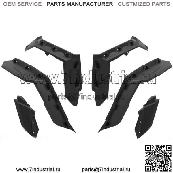 Расширенный комплект расширителей крыльев для Can Am Maverick X3 Turbo R 2017-2023 #715002973