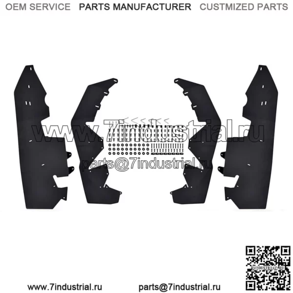 Для Honda Talon 1000R 1000X 1000X-4 19-22 расширенные расширители крыльев, грязезащитный клапан