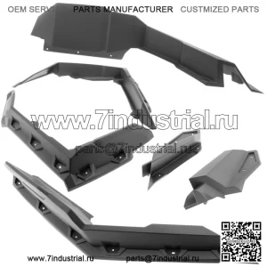 Для Can Am Maverick X3 и X3 Max расширенные расширители крыльев #715002973