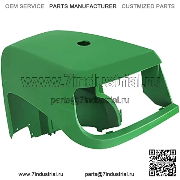 Новое зеленое правое переднее крыло, совместимое с заменой John Deere Gator 620i 850D для AM137567