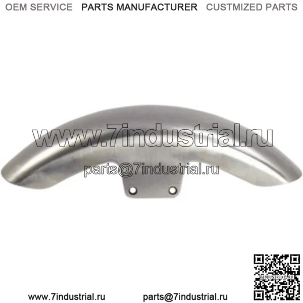 Короткое переднее крыло из необработанной стали Harley Softail Slim FLS 12-17 OE 58900021 (Для: Harley-Davidson)