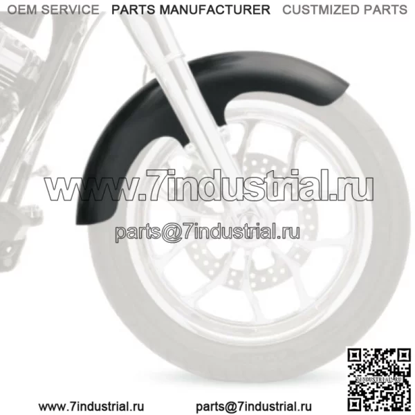 Переднее крыло Klock Werks Tire Hugger Thickster, 16-19-дюймовые колеса Harley 99-13 Touring (для: Harley-Davidson)