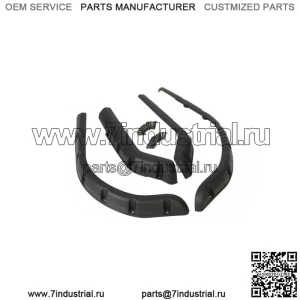 Для EZGO TXT Golf Cart Fender Flares 94-2013 Набор из 4 саморезов с черными винтами