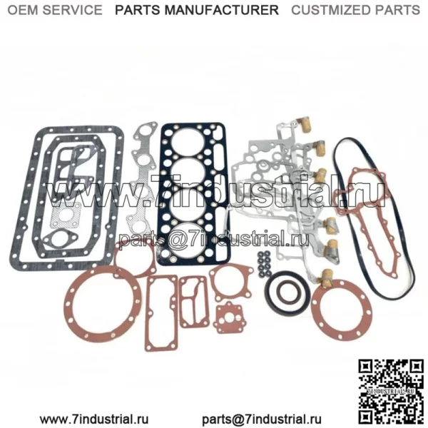Для Kubota V1902 полный комплект прокладок 15834-03310 16602-03310 07916-24305