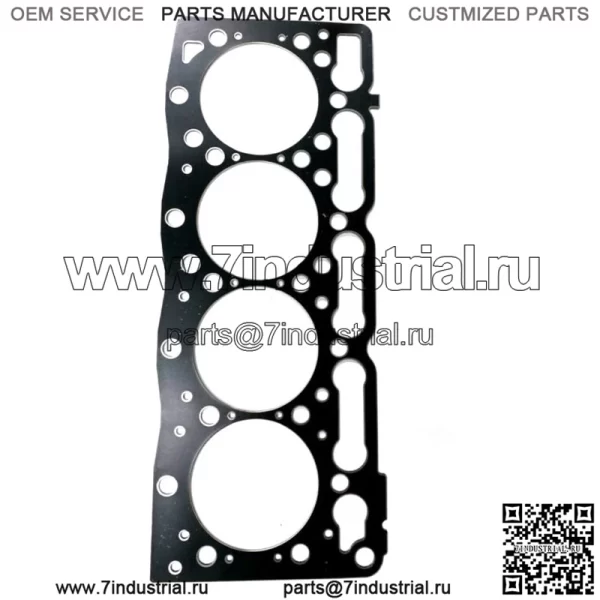 Для Kubota V1505 Прокладка головки блока цилиндров 16394-03310 KX71-3 KX71-3S B2910HSD