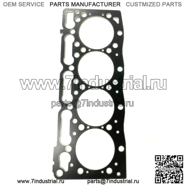 Для Kubota V1505 Прокладка головки блока цилиндров 16394-03310 KX71-3 KX71-3S B2910HSD - Image 2