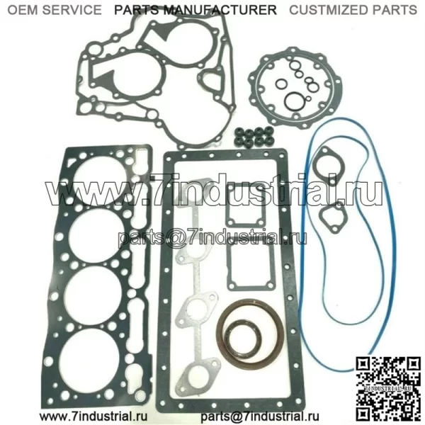 Полный комплект прокладок для Kubota V1505 B2910HSD B7800HSD B3030HSD B3200HSD - Image 2
