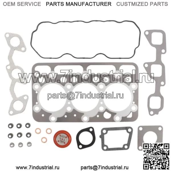 Новый комплект прокладок для Kubota L2800F 1A140-99350 1G703-99355 - Image 2
