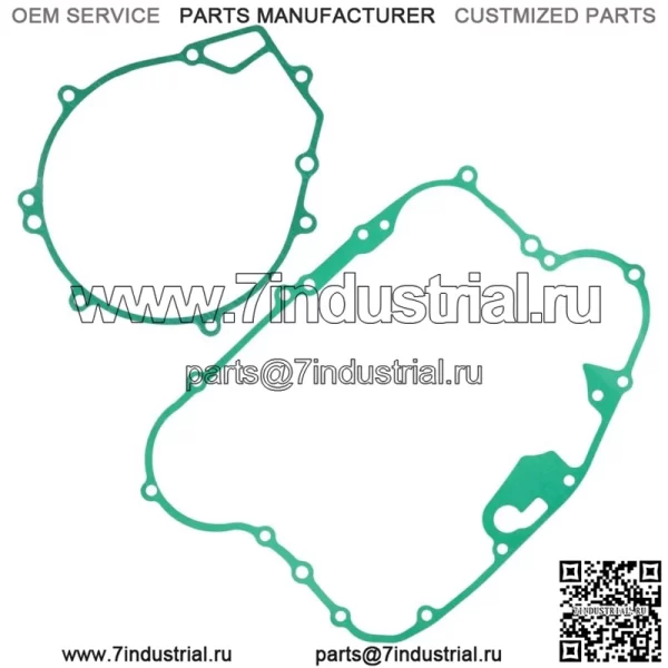 Прокладки крышки сцепления и генератора для Kawasaki KLR250 1987 1988 1989-2005 гг. - Image 2