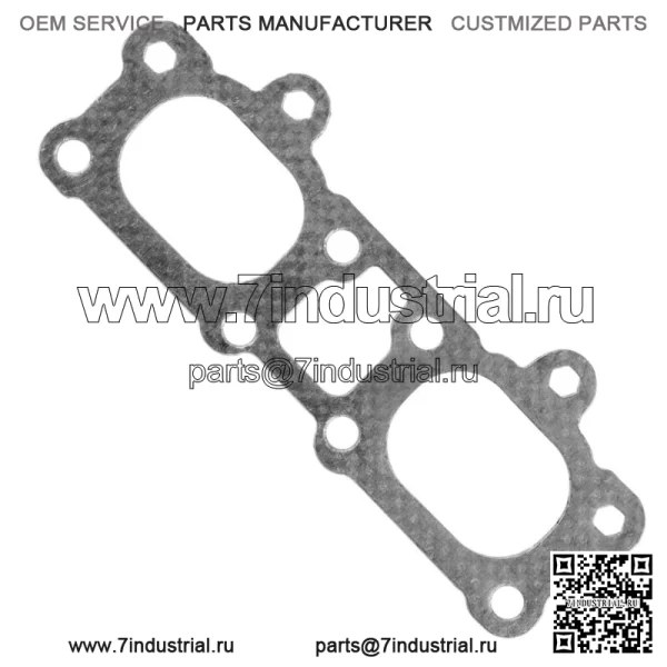 Прокладка выпускного коллектора для Polaris RZR XP 4 1000/RZR XP Turbo 2014-2021 (Для: Polaris) - Image 3