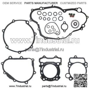 Полный комплект прокладок, верхняя и нижняя часть двигателя для Yamaha YZ250F 2001-2013, новинка