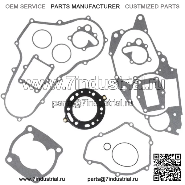 Полный комплект прокладок двигателя ATV 1986-1989 годов для Honda FourTrax TRX250R - Image 2