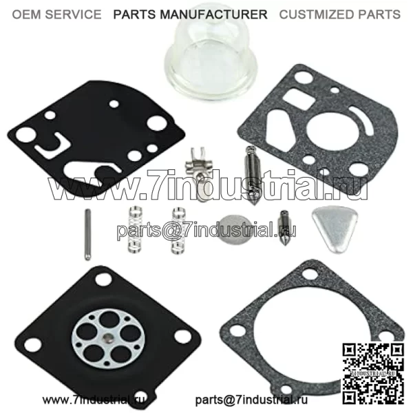 Ремонт карбюратора для Husqvarna 125R 128R 124C 128 CD DJX 128LD 128RJ 545081848 деталь, комплект для ремонта карбюратора