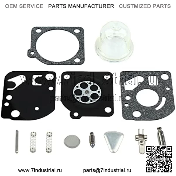 Ремонт карбюратора для Husqvarna 125R 128R 124C 128 CD DJX 128LD 128RJ 545081848 деталь, комплект для ремонта карбюратора - Image 2