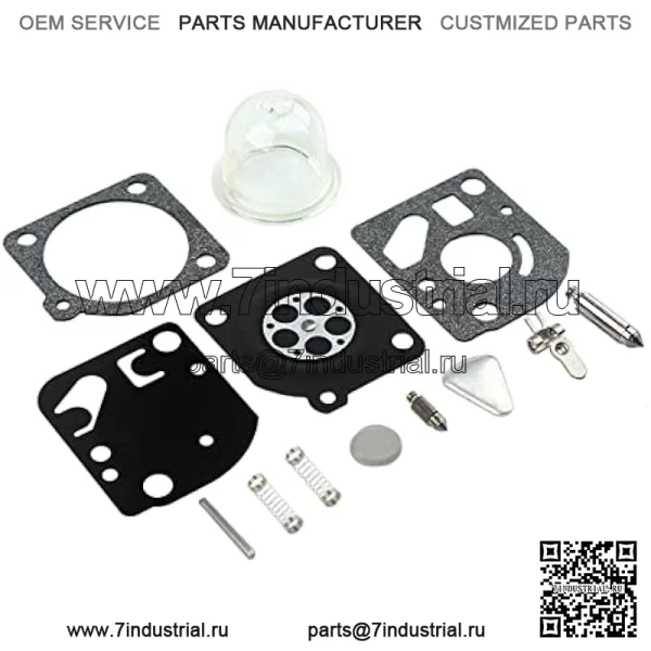 Ремонт карбюратора для Husqvarna 125R 128R 124C 128 CD DJX 128LD 128RJ 545081848 деталь, комплект для ремонта карбюратора - Image 3
