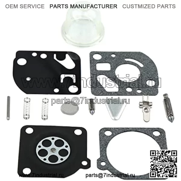Ремонт карбюратора для Husqvarna 125R 128R 124C 128 CD DJX 128LD 128RJ 545081848 деталь, комплект для ремонта карбюратора - Image 4