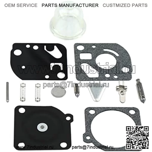 Ремонт карбюратора для Husqvarna 125R 128R 124C 128 CD DJX 128LD 128RJ 545081848 деталь, комплект для ремонта карбюратора - Image 5