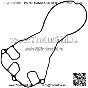 Прокладка оригинального оборудования John Deere #MIU800300