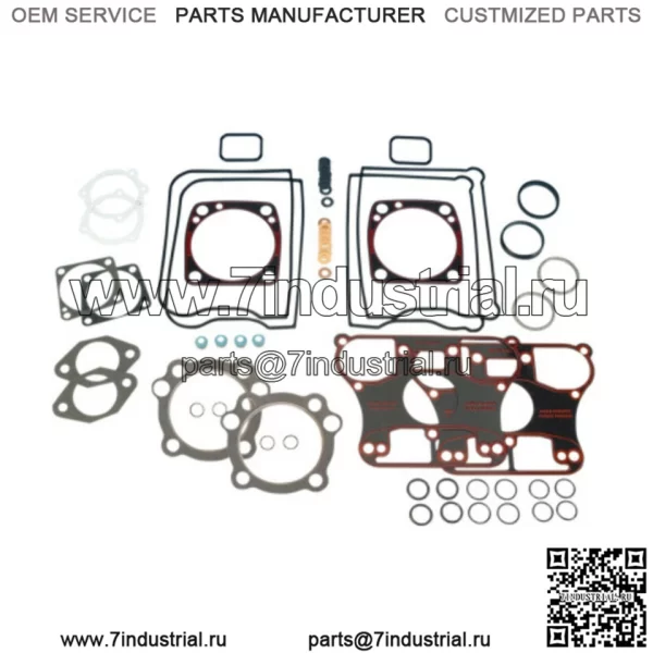 Оригинальный комплект резиновых прокладок James Gasket Top End 84-91 Harley Evo Big Twin (для: Harley-Davidson)