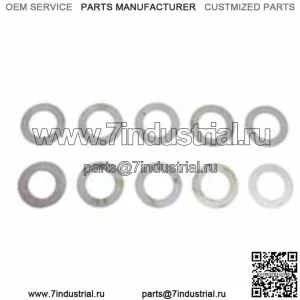 V-Twin 1-3-4 .015 Шайбы распределительного вала Harley Knucklehead Flathead Sportster 10Pk (Для: Harley-Davidson)