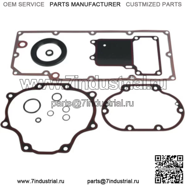 Комплект прокладок коробки передач James Twin Cam Harley 07-17 Touring 33031-07 (Для: Harley-Davidson)