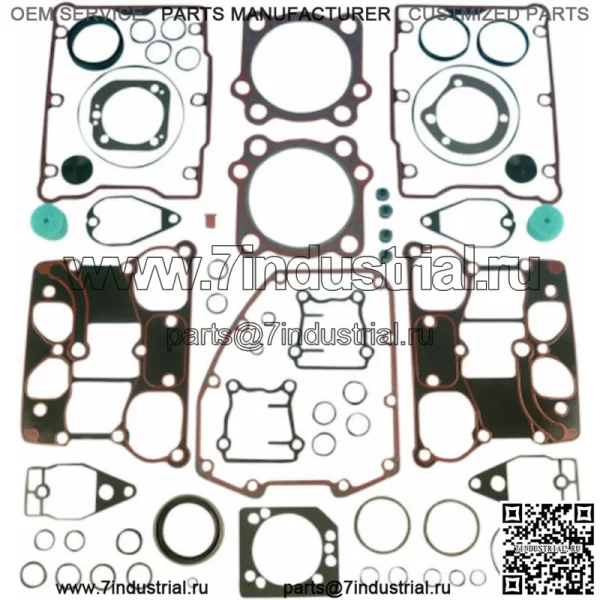 Комплект прокладок двигателя James Top-End Motor Motor 99-04 Harley Softail Dyna Touring .36" (Для: Harley-Davidson)
