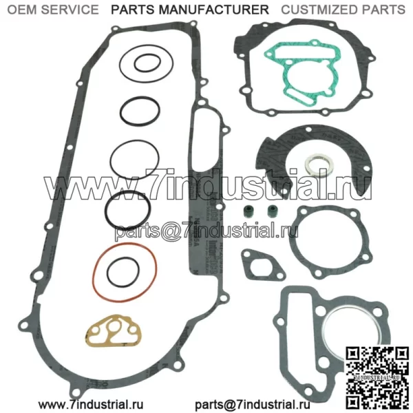 Полный комплект прокладок для Yamaha Breeze 125 (YFA1) и Grizzly 125 (YFM125G)