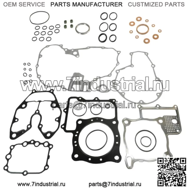 Полный комплект прокладок подходит для Honda Rincon 650 4x4 TRX650FA TRX650FGA 2003-2005 гг.