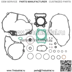 Полный комплект прокладок для Honda подходит для ATC250ES Big Red ATC250SX TRX250 1985-1987 гг.
