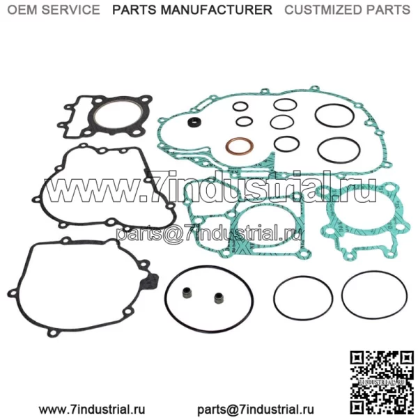 Полный комплект прокладок для Kawasaki подходит для Bayou 250 2x4 KLF250A 2003-2011 гг.
