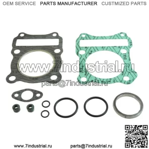 Комплект верхних прокладок подходит для Kawasaki KLX125 и KLX125L 2003, 2004, 2005, 2006 годов выпуска.