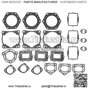Комплект верхних прокладок подходит для Kawasaki 1999-2005 Ultra 150 2002-2005 1200 STX-R