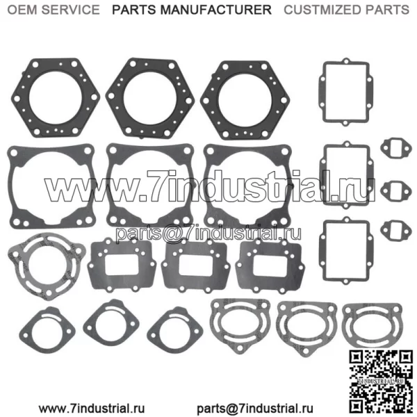 Комплект верхних прокладок подходит для Kawasaki 1999-2005 Ultra 150 2002-2005 1200 STX-R