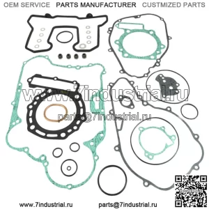 Полный комплект прокладок подходит для Kawasaki 1995-2010 KLR650 NX-20019F