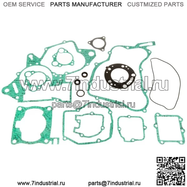 Полный комплект прокладок подходит для Honda CR125R 2004 года выпуска — NX-10003F