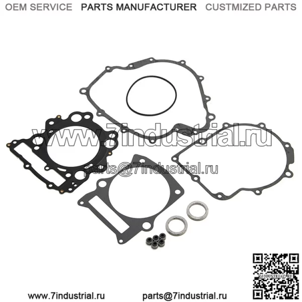 Комплект прокладок верхнего конца для Yamaha Rhino 660 YXR660 2004-2007/Grizzly 660 YFM660 2002-2008 - Image 2